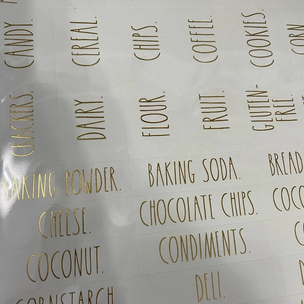 NEW Rae Dunn 180 ORGANIZING LABELS